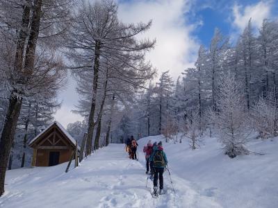 Raquetas de nieve en Navarra